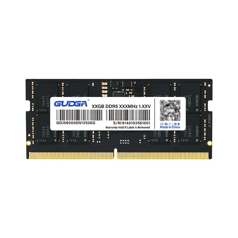 Kit double canal DDR5 pour ordinateur portable, RAM 5 600 MHz