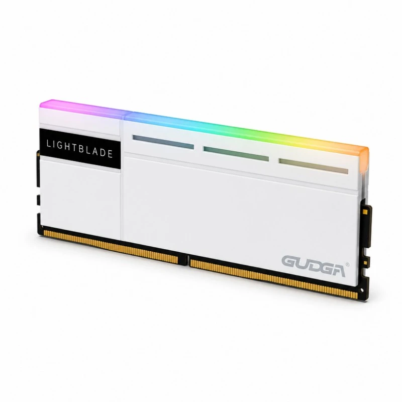Module de mémoire de bureau DDR5 RGB UDIMM RAM non ECC pour dissipateur thermique