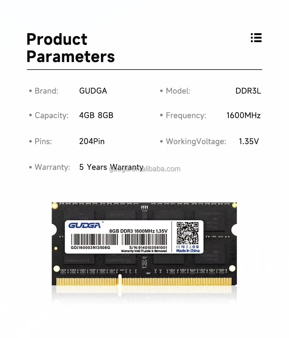 DDR3 1333MHZ Laptop RAM