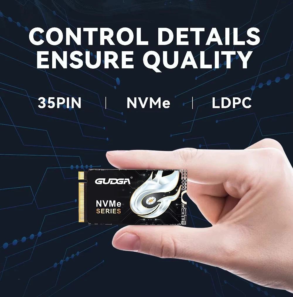 M.2 2242 PCIE 4.0 NVMe SSD 5000MBs